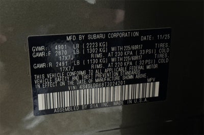 2026 Subaru Forester Premium