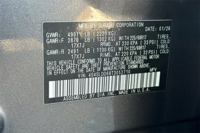 2026 Subaru Forester Premium