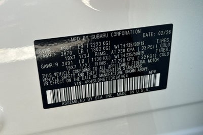 2026 Subaru Forester Sport