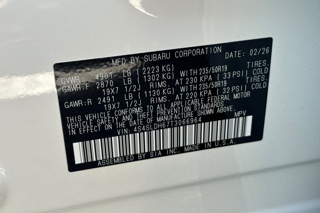 2026 Subaru Forester Sport