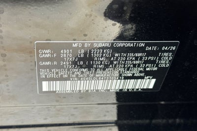 2026 Subaru Forester Wilderness