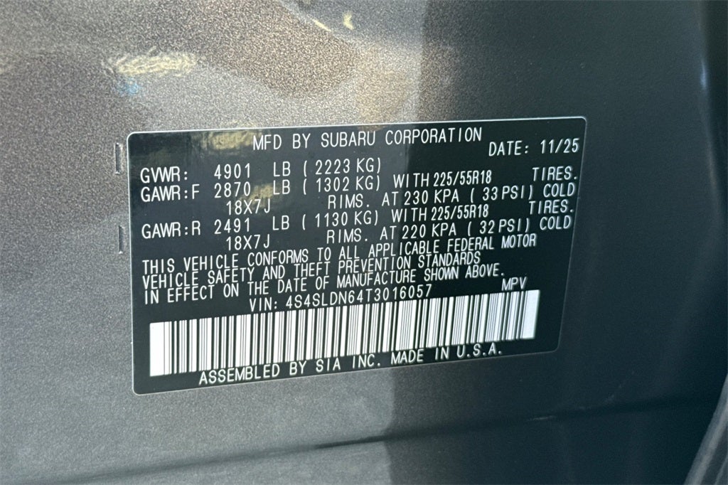 2026 Subaru Forester Limited