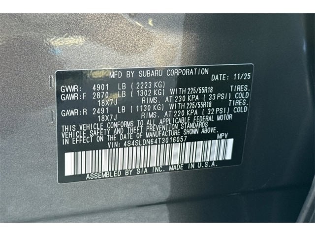 2026 Subaru Forester Limited