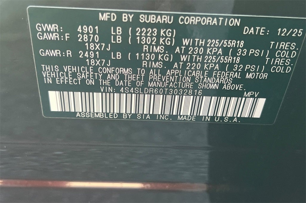 2026 Subaru Forester Limited