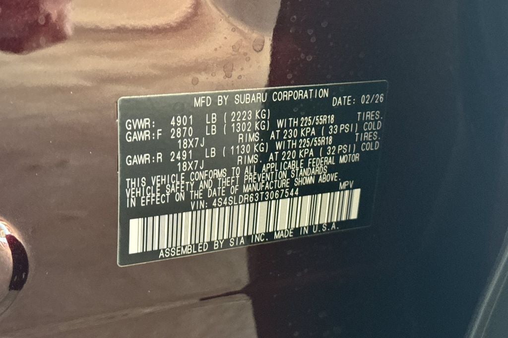 2026 Subaru Forester Limited