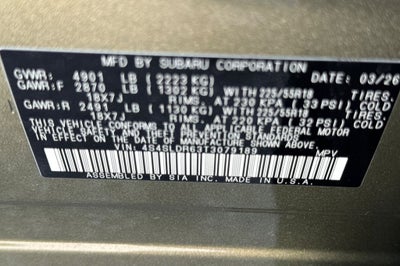 2026 Subaru Forester Limited