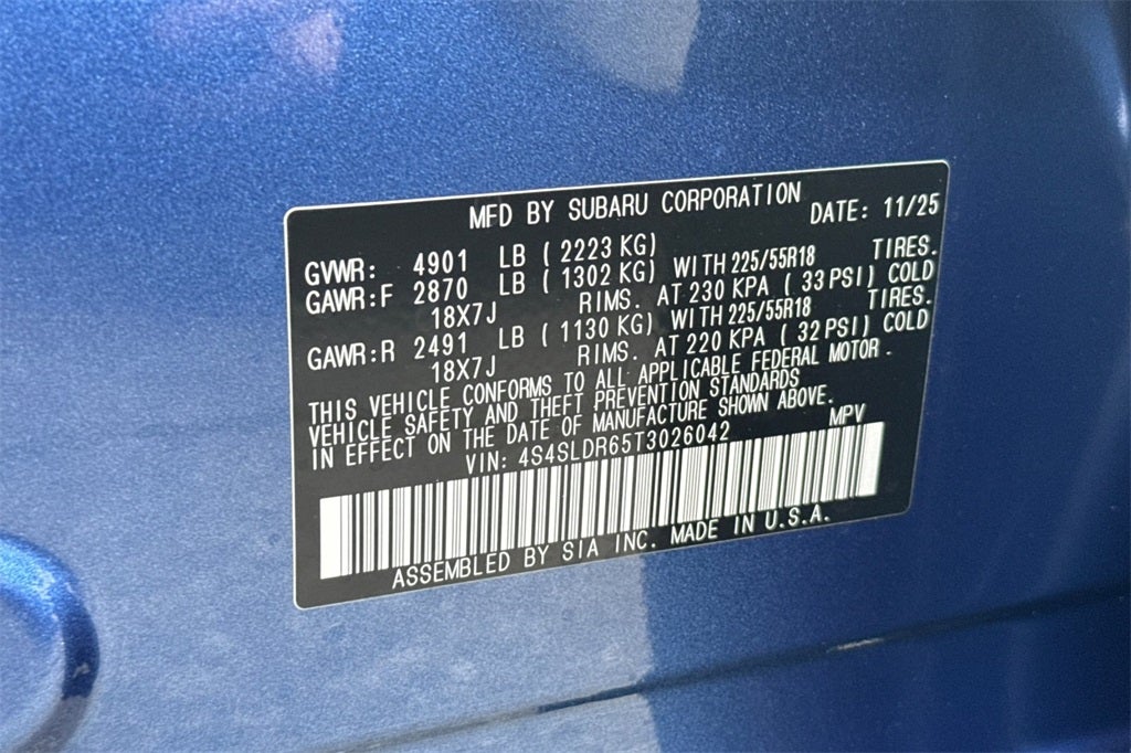 2026 Subaru Forester Limited