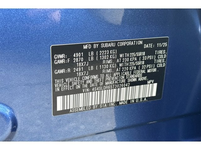 2026 Subaru Forester Limited