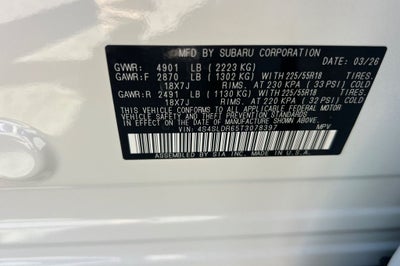 2026 Subaru Forester Limited
