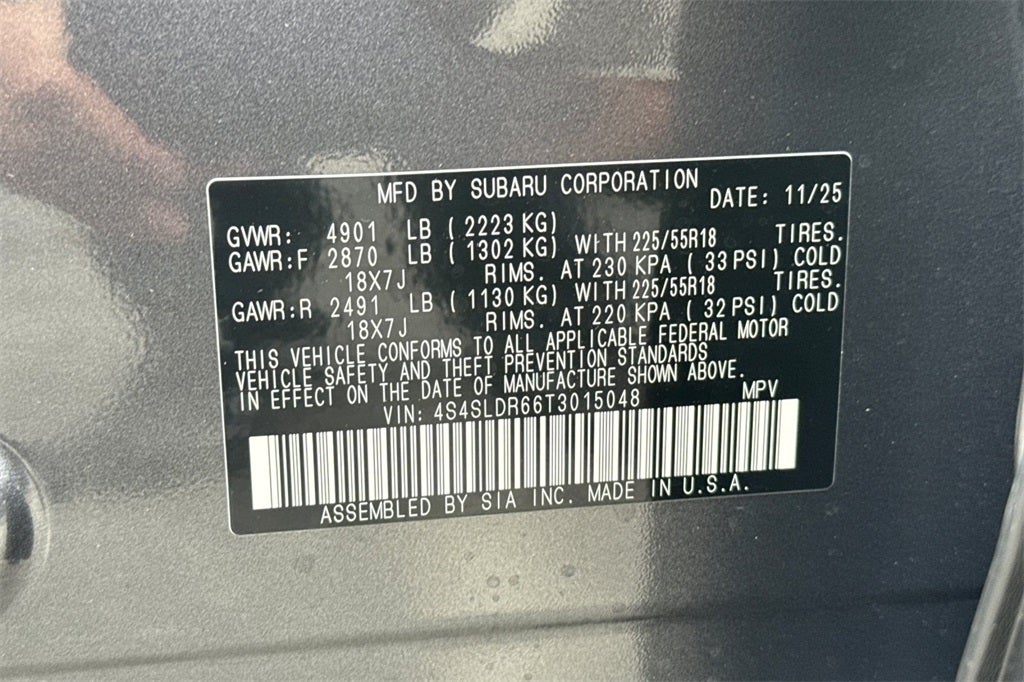 2026 Subaru Forester Limited