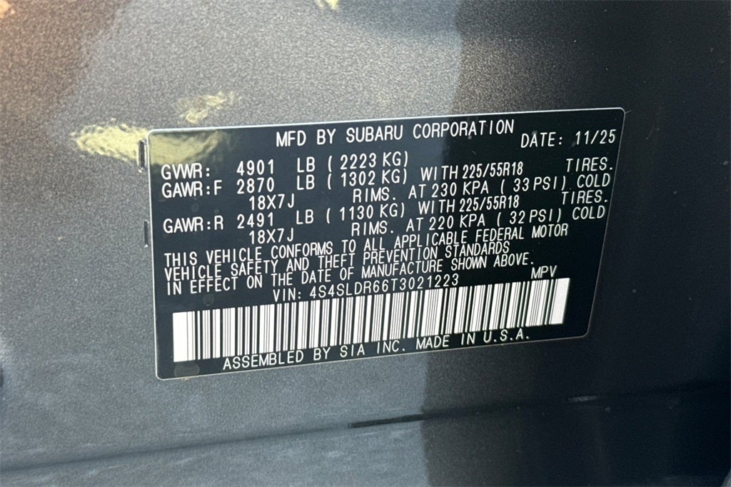 2026 Subaru Forester Limited