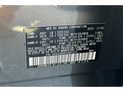 2026 Subaru Forester Limited