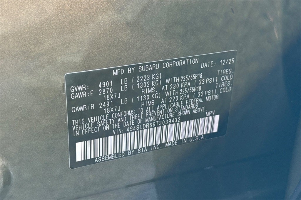 2026 Subaru Forester Limited