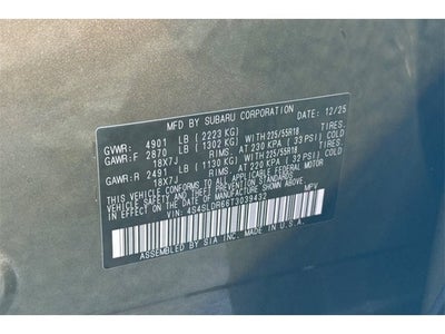 2026 Subaru Forester Limited