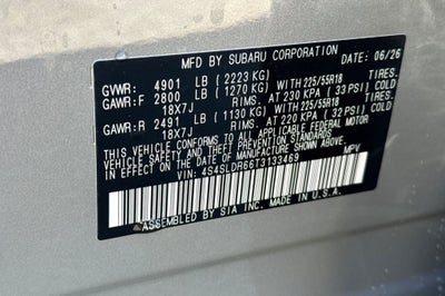 2026 Subaru FORESTER Limited