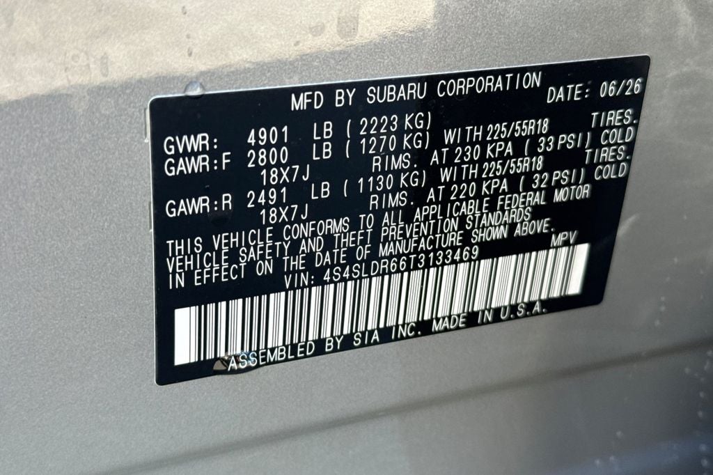 2026 Subaru FORESTER Limited