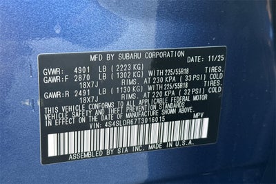 2026 Subaru Forester Limited