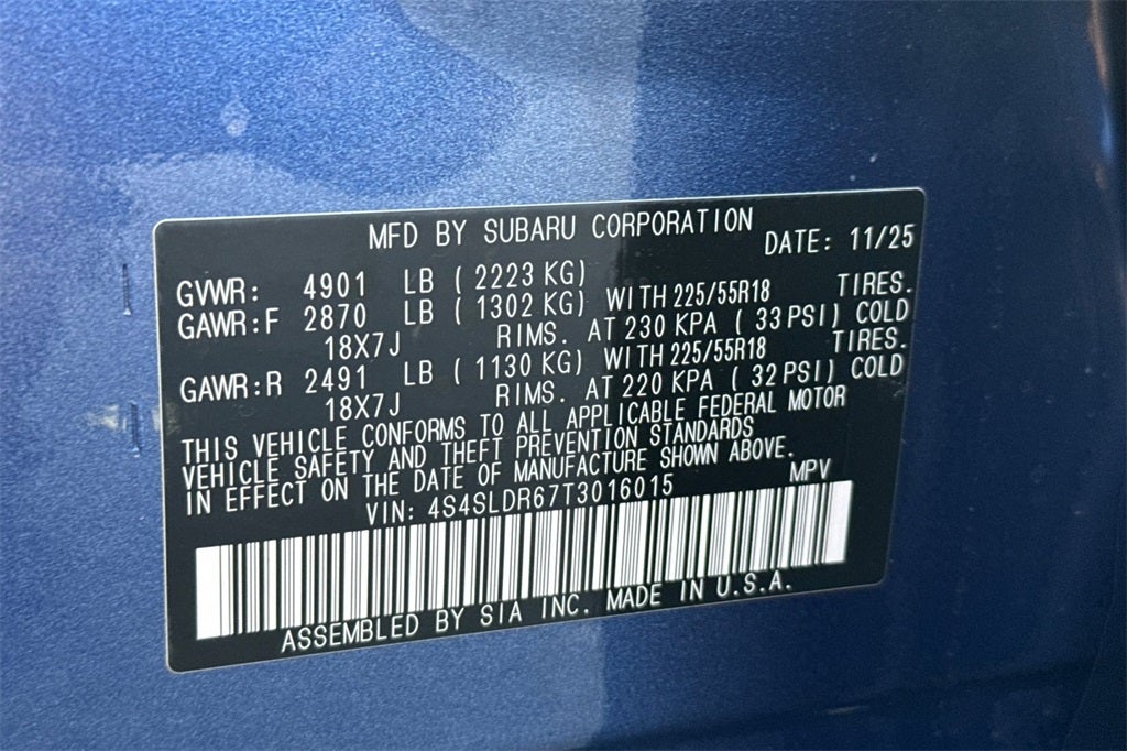 2026 Subaru Forester Limited