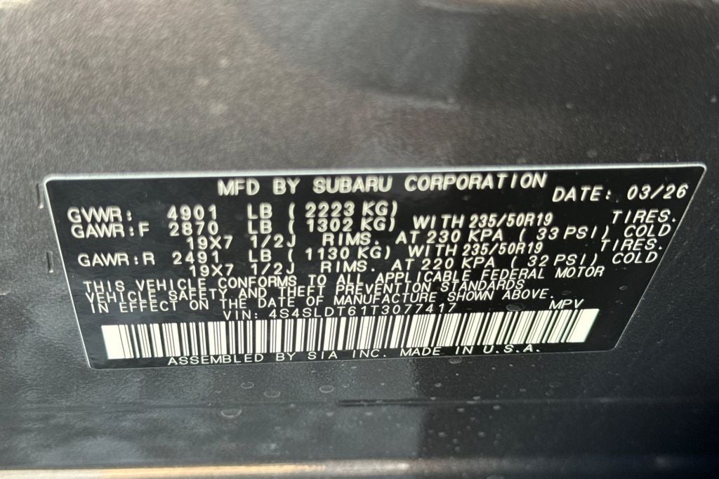 2026 Subaru Forester Touring