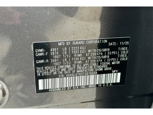 2026 Subaru Forester Touring