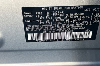 2026 Subaru Forester Touring