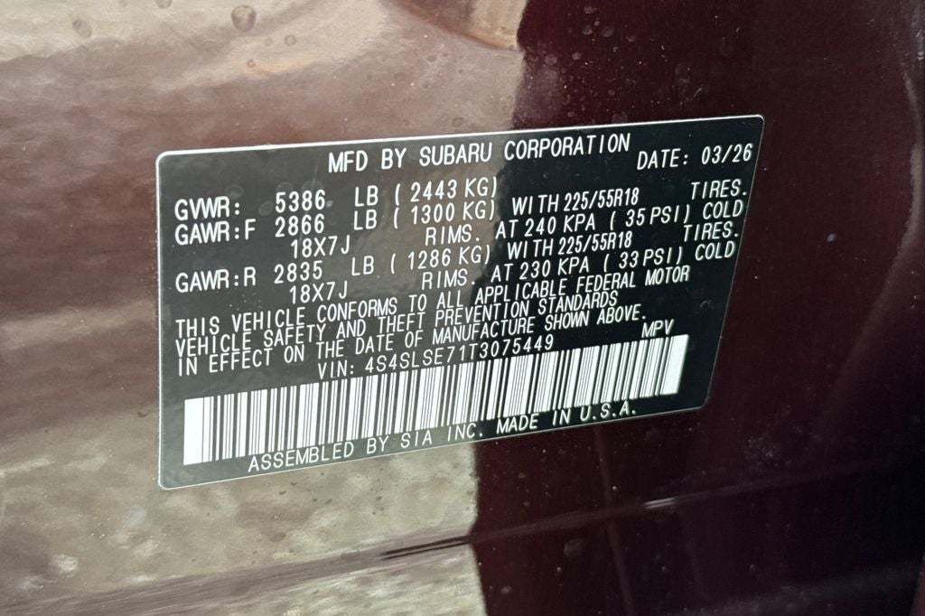 2026 Subaru Forester Hybrid Premium Hybrid