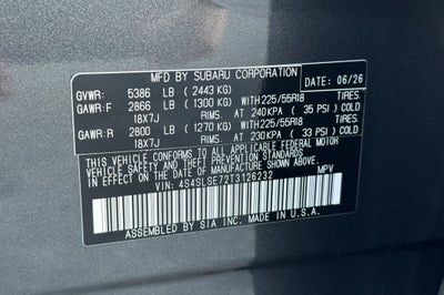 2026 Subaru FORESTER Premium Hybrid