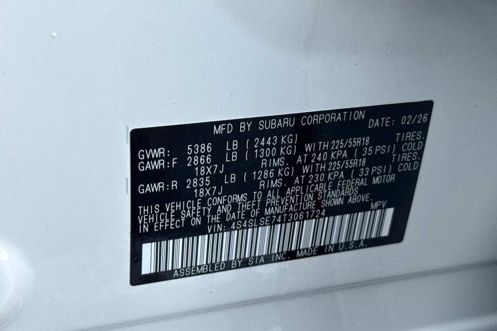 2026 Subaru Forester Hybrid Premium Hybrid