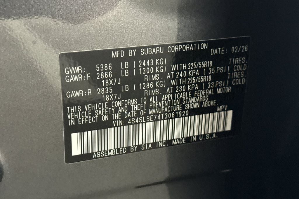 2026 Subaru Forester Hybrid Premium Hybrid