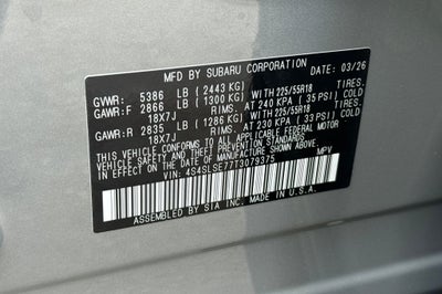 2026 Subaru Forester Hybrid Premium Hybrid
