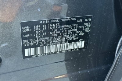 2026 Subaru FORESTER Limited Hybrid