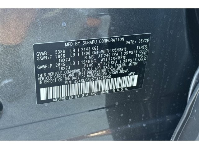 2026 Subaru FORESTER Limited Hybrid