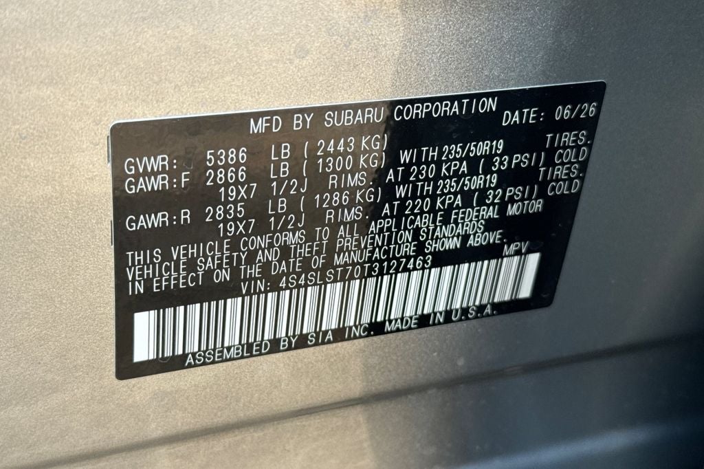 2026 Subaru FORESTER Touring Hybrid
