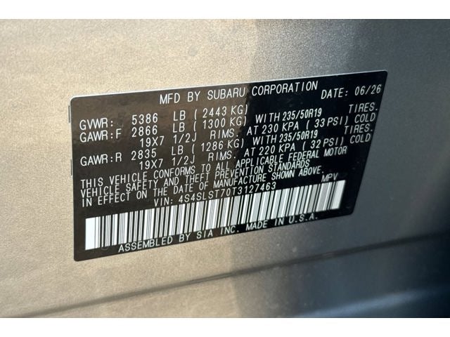 2026 Subaru FORESTER Touring Hybrid