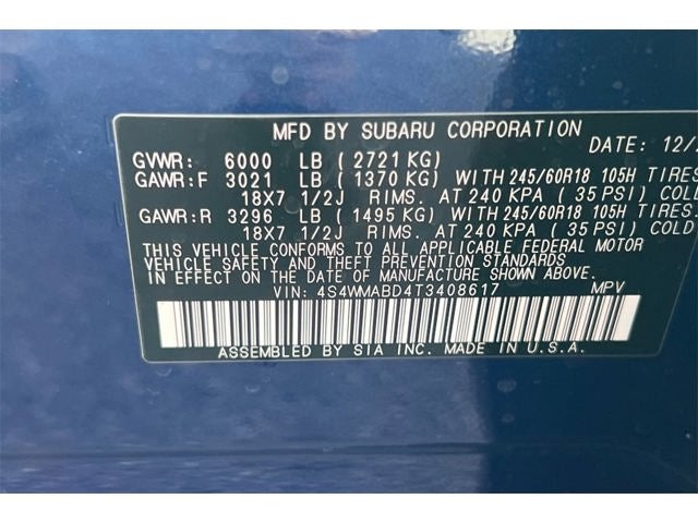 2026 Subaru Ascent Premium 7-Passenger