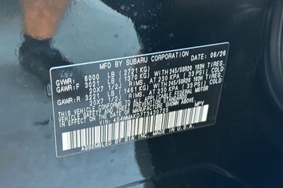 2026 Subaru ASCENT Touring 7-Passenger