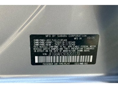 2026 Subaru Impreza Sport