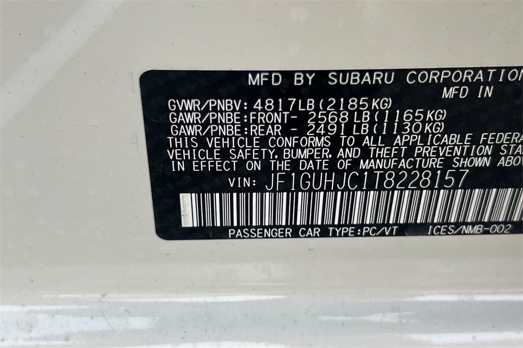 2026 Subaru Impreza RS