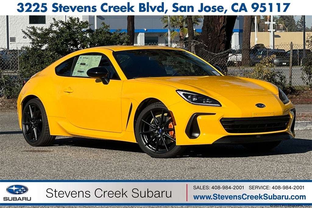 2026 Subaru BRZ Series. Yellow