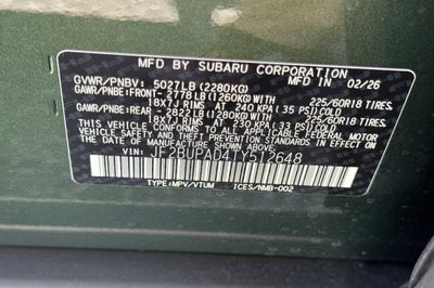 2026 Subaru Outback Premium