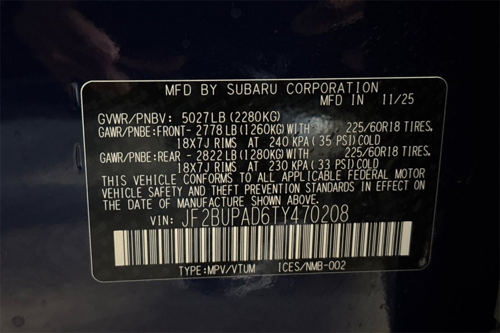 2026 Subaru Outback Premium