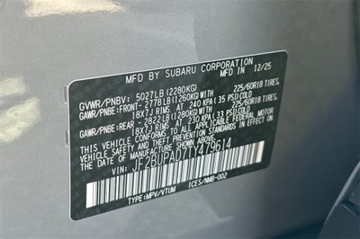 2026 Subaru Outback Premium