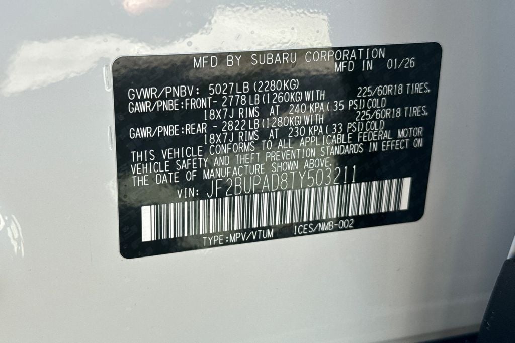 2026 Subaru Outback Premium