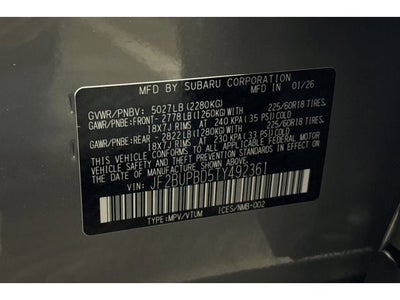 2026 Subaru Outback Premium