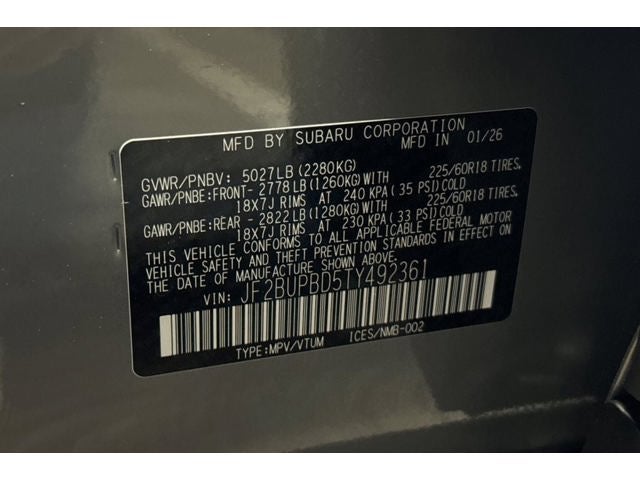 2026 Subaru Outback Premium