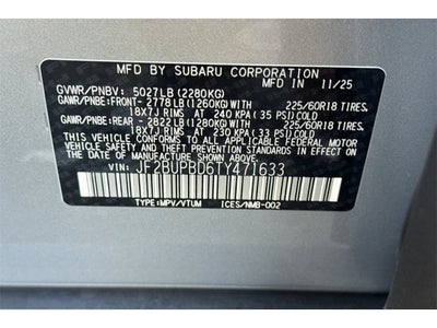 2026 Subaru Outback Premium