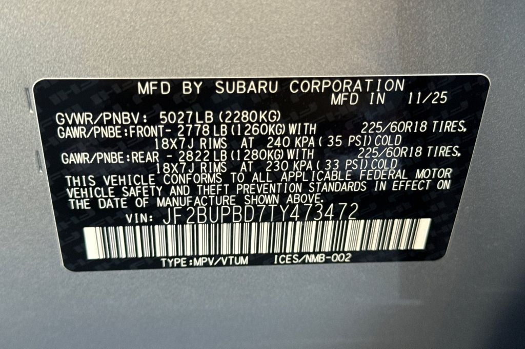 2026 Subaru Outback Premium