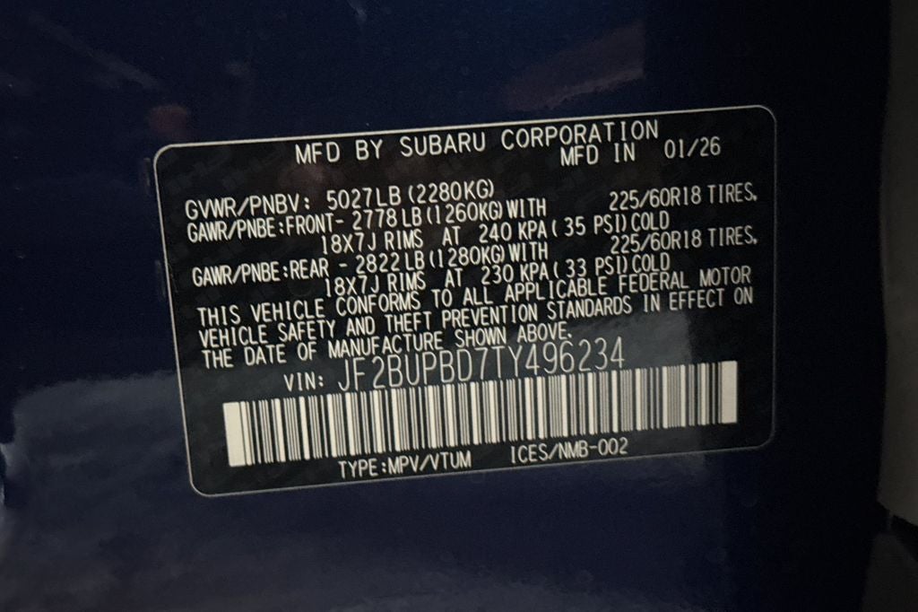 2026 Subaru Outback Premium