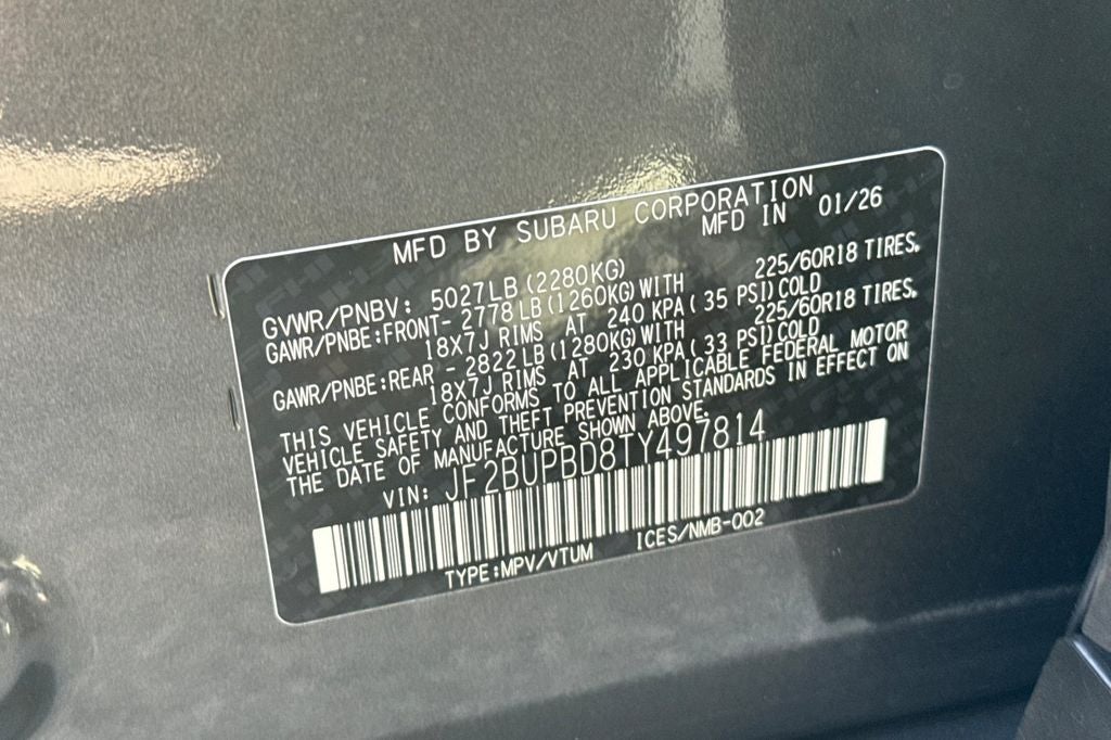 2026 Subaru Outback Premium