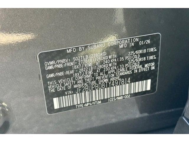 2026 Subaru Outback Premium